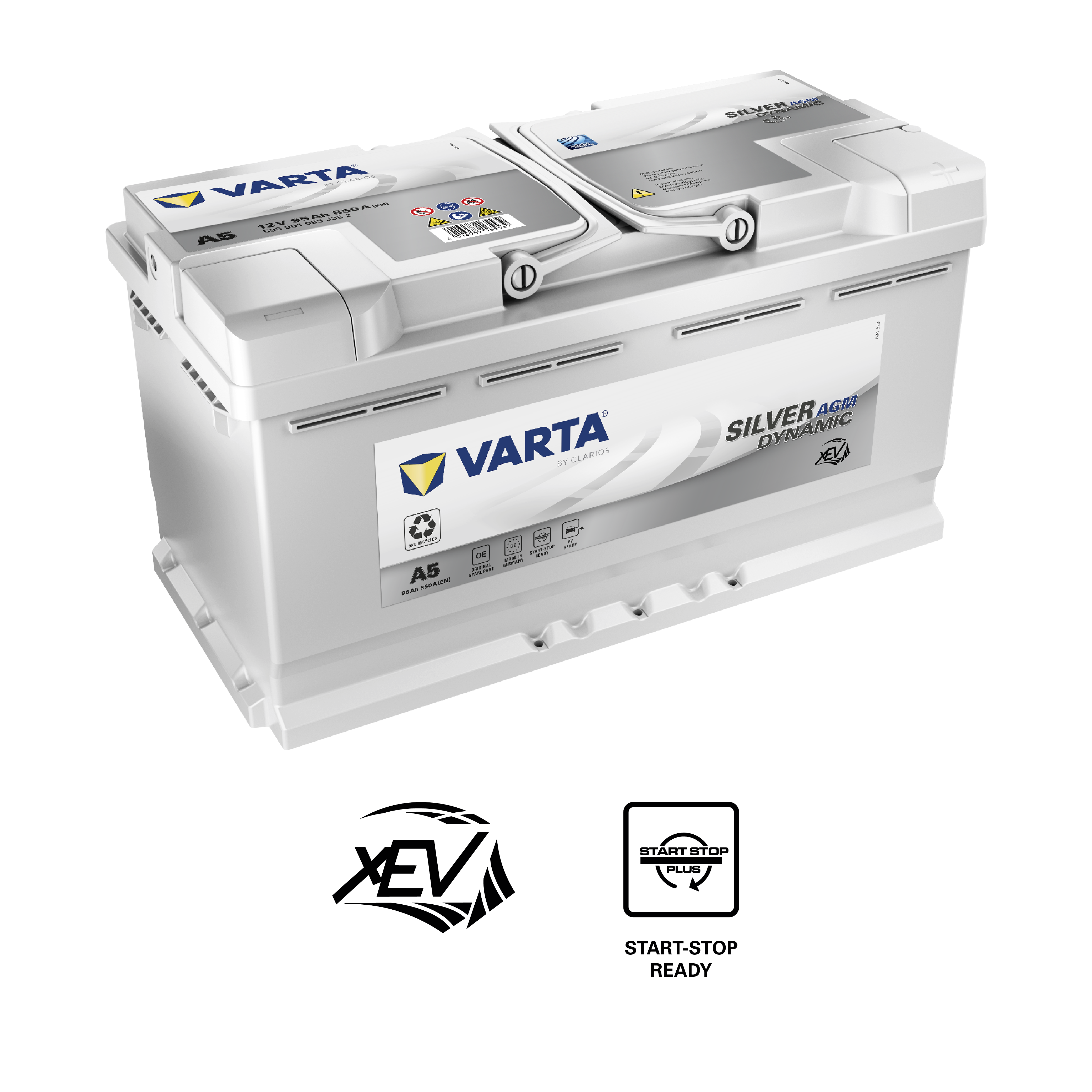 Batterie Varta Silver Dynamic E44 12v 77ah 780A 5774000783162 L3D